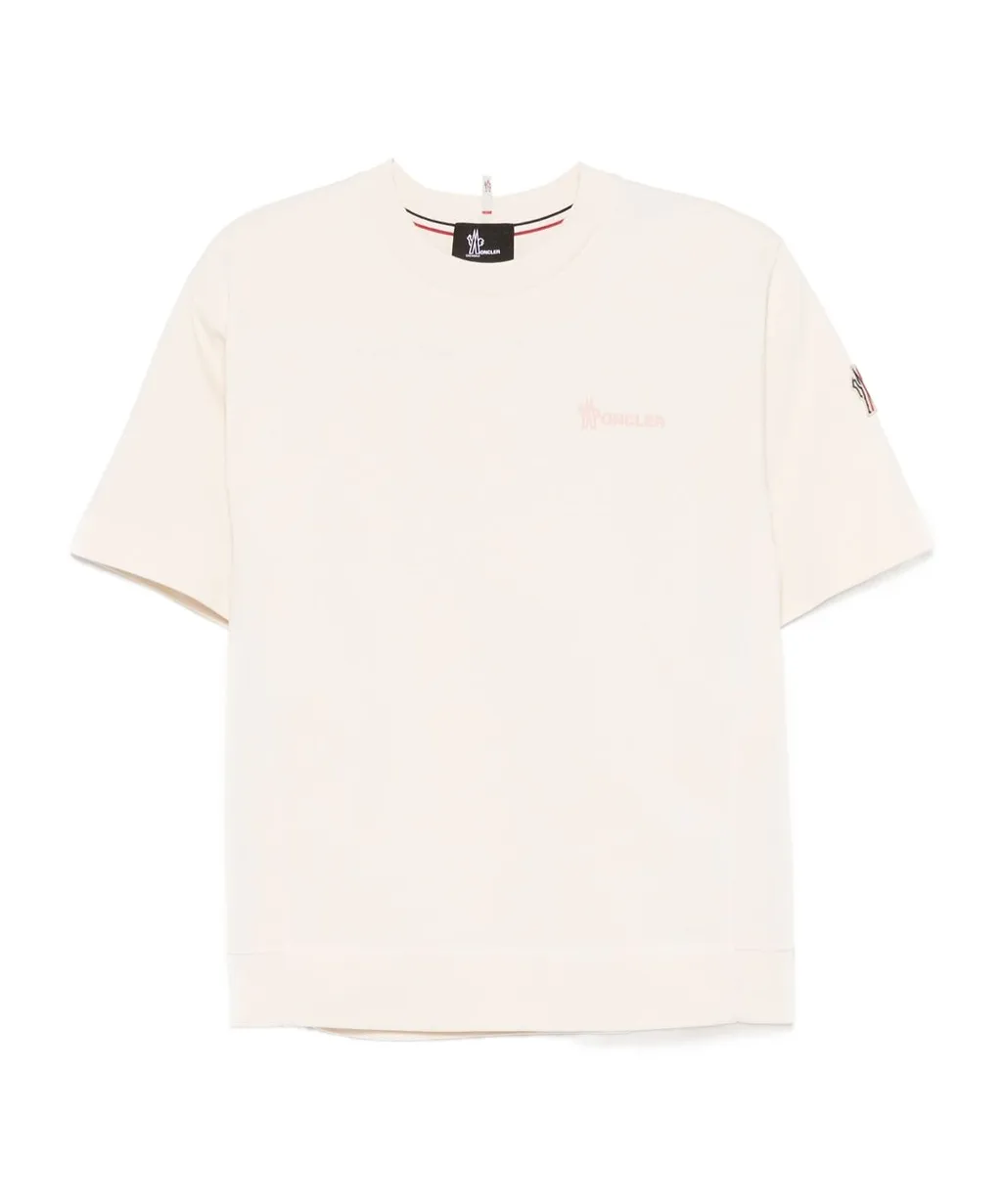 Moncler Grenoble Logo Printed Crewneck T-Shirt