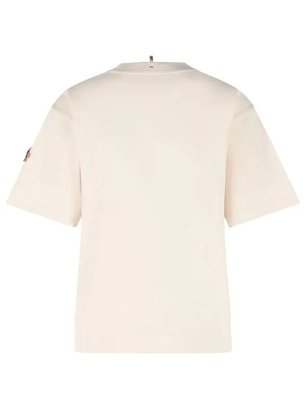 Moncler Grenoble Logo Printed Crewneck T-Shirt
