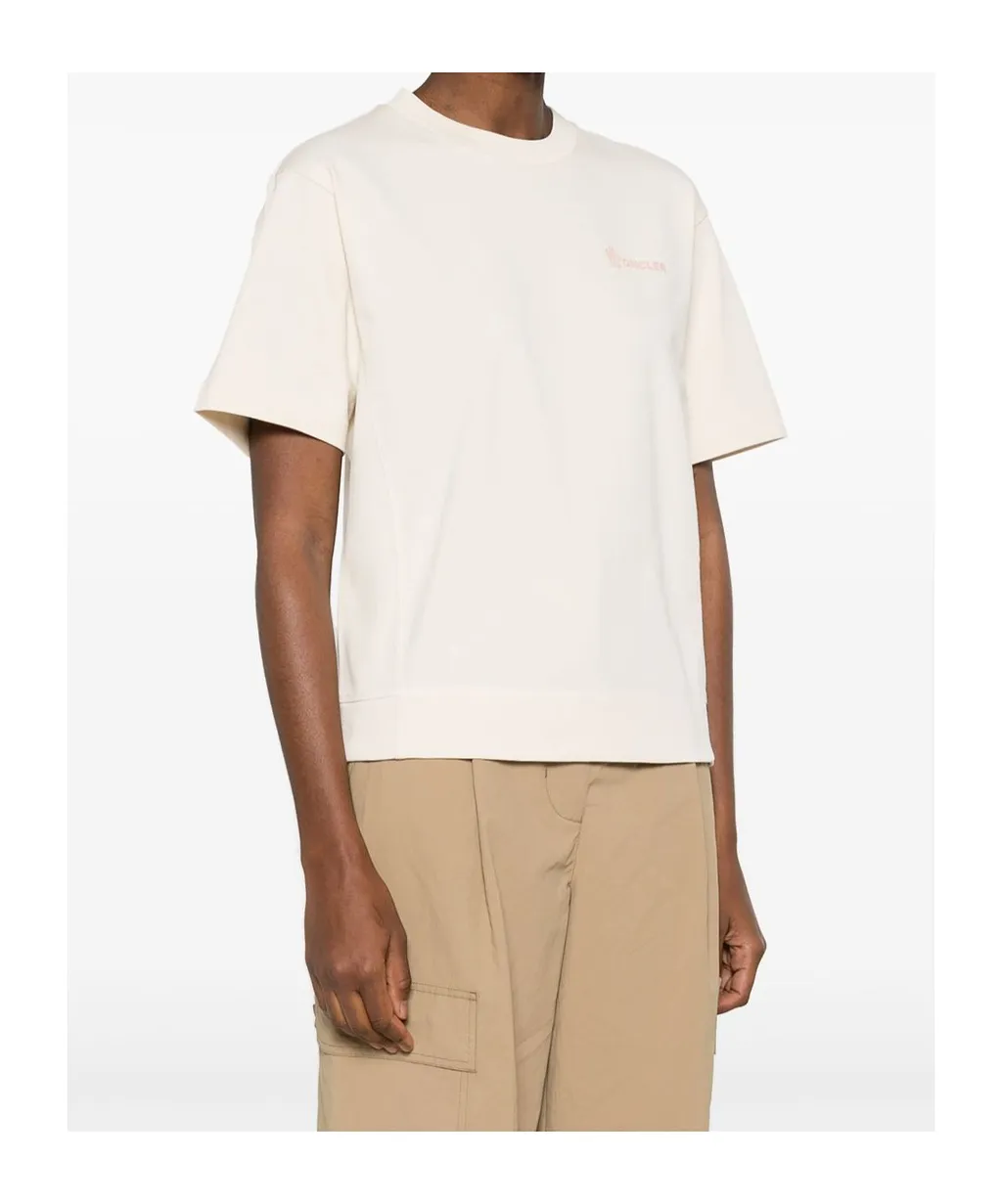 Moncler Grenoble Logo Printed Crewneck T-Shirt