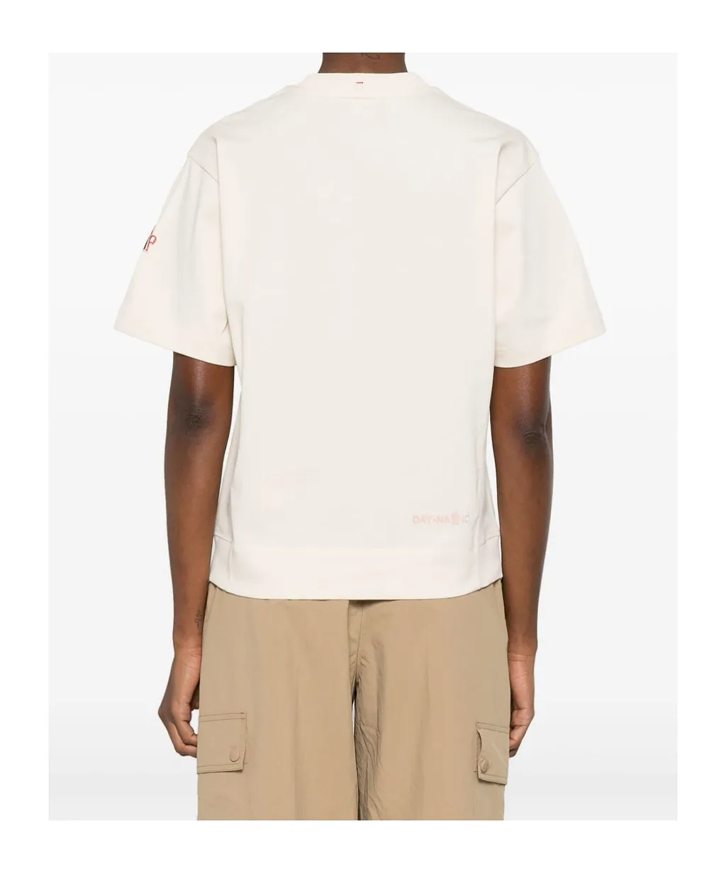 Moncler Grenoble Logo Printed Crewneck T-Shirt