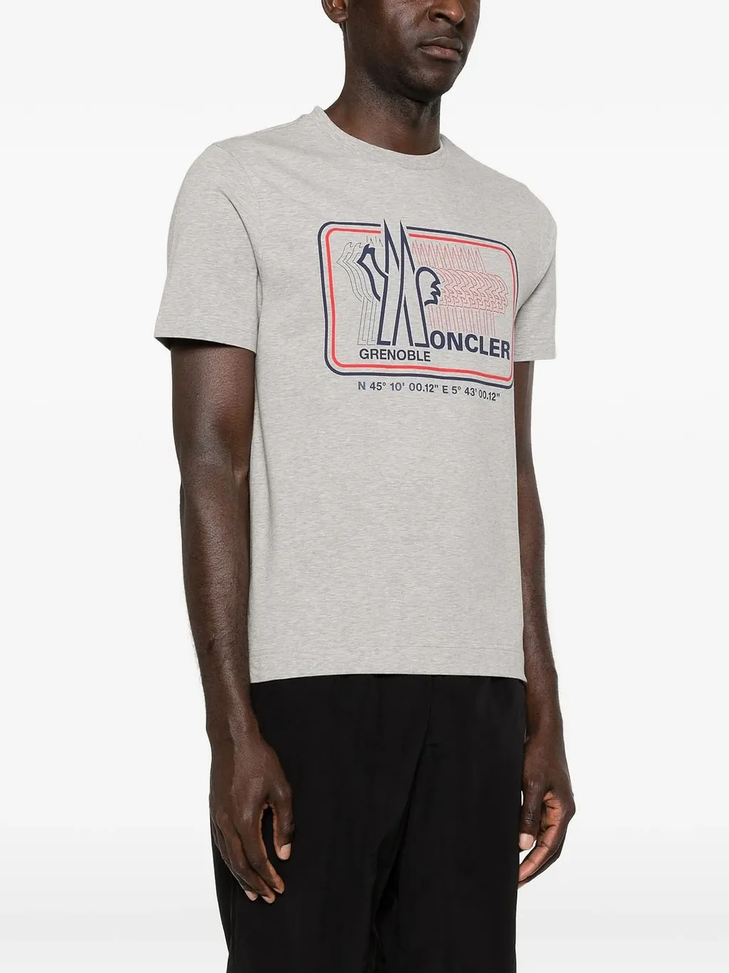 Moncler Grenoble Logo Printed Crewneck T-Shirt
