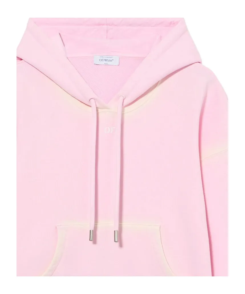 Off-White Logo Drawstring Hoodie