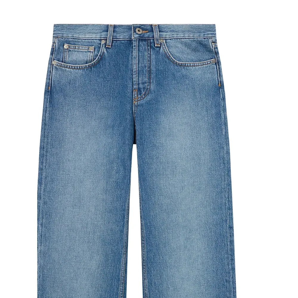 Off-White Straight-Leg Jeans