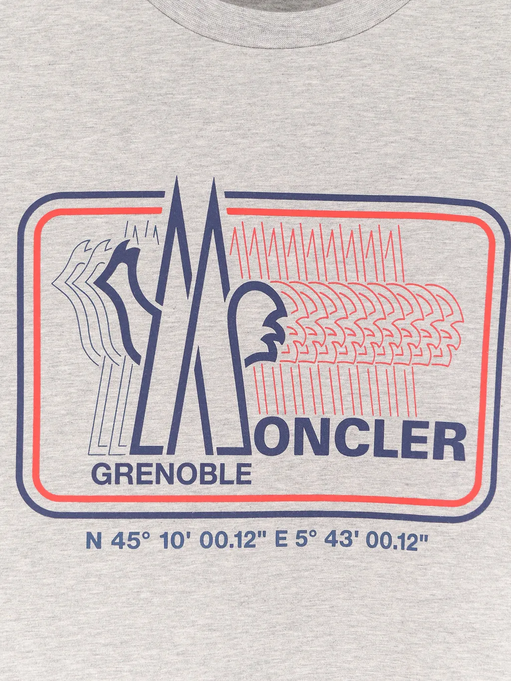 Moncler Grenoble Logo Printed Crewneck T-Shirt