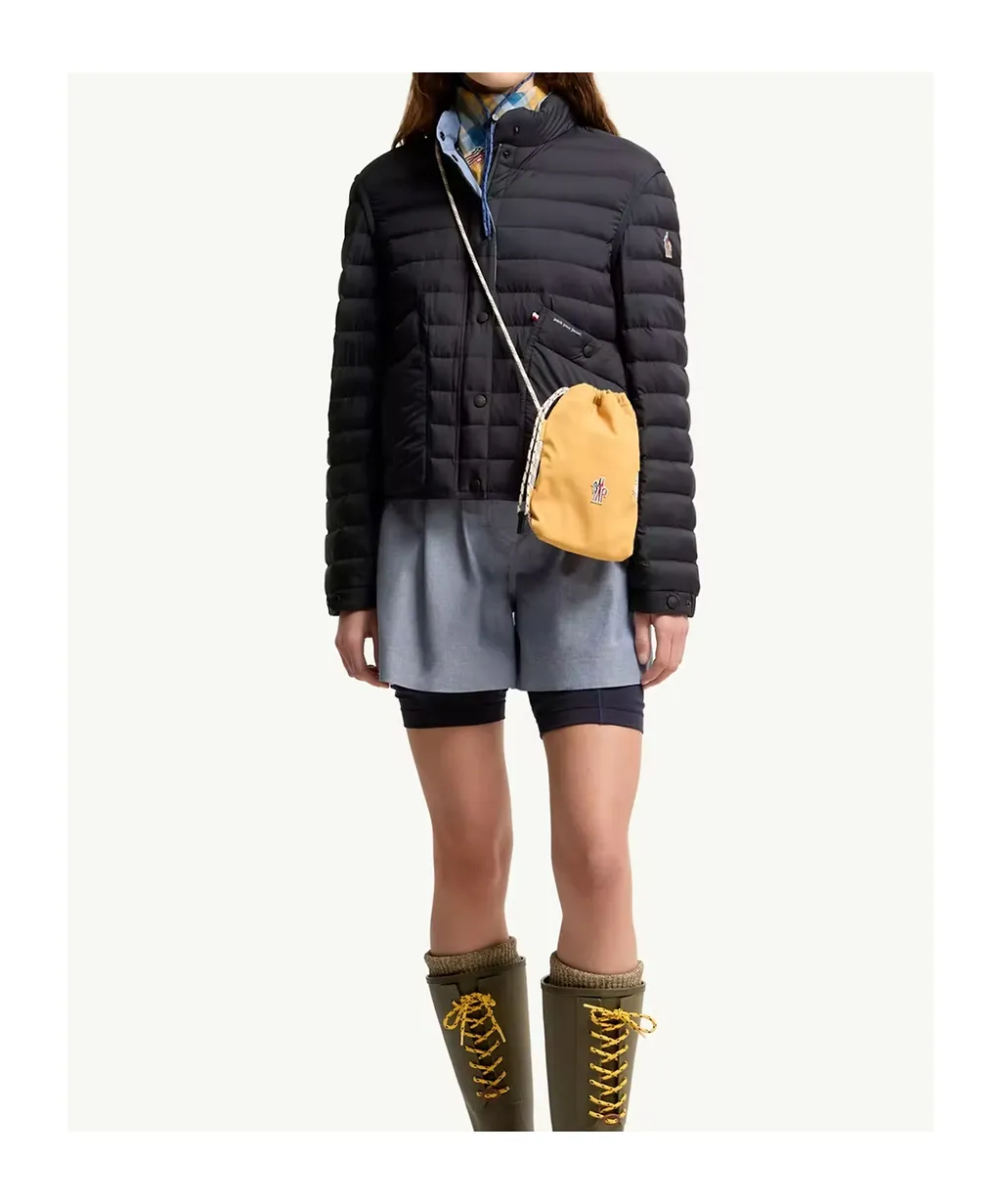Moncler Grenoble Madulains Logo Patch Quilted Jacket