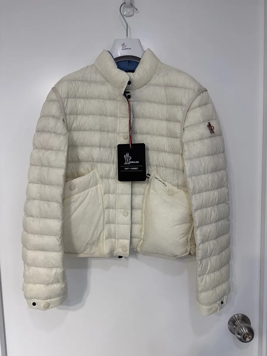 Moncler Grenoble Madulains Logo Patch Quilted Jacket