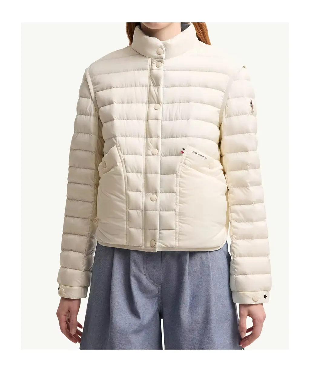 Moncler Grenoble Madulains Logo Patch Quilted Jacket