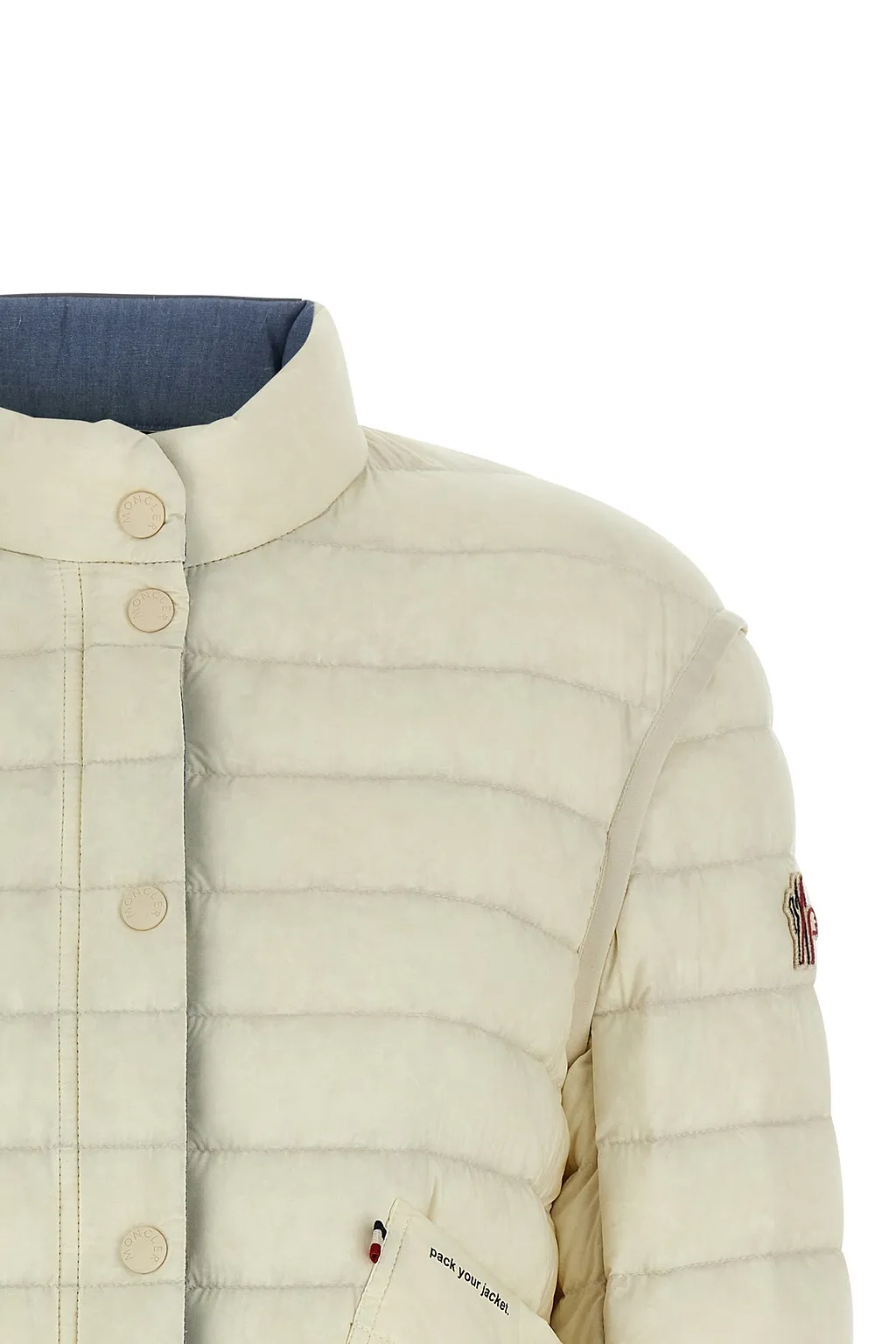 Moncler Grenoble Madulains Logo Patch Quilted Jacket