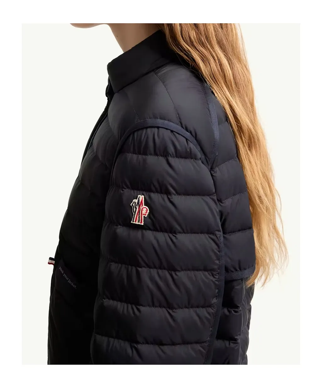 Moncler Grenoble Madulains Logo Patch Quilted Jacket