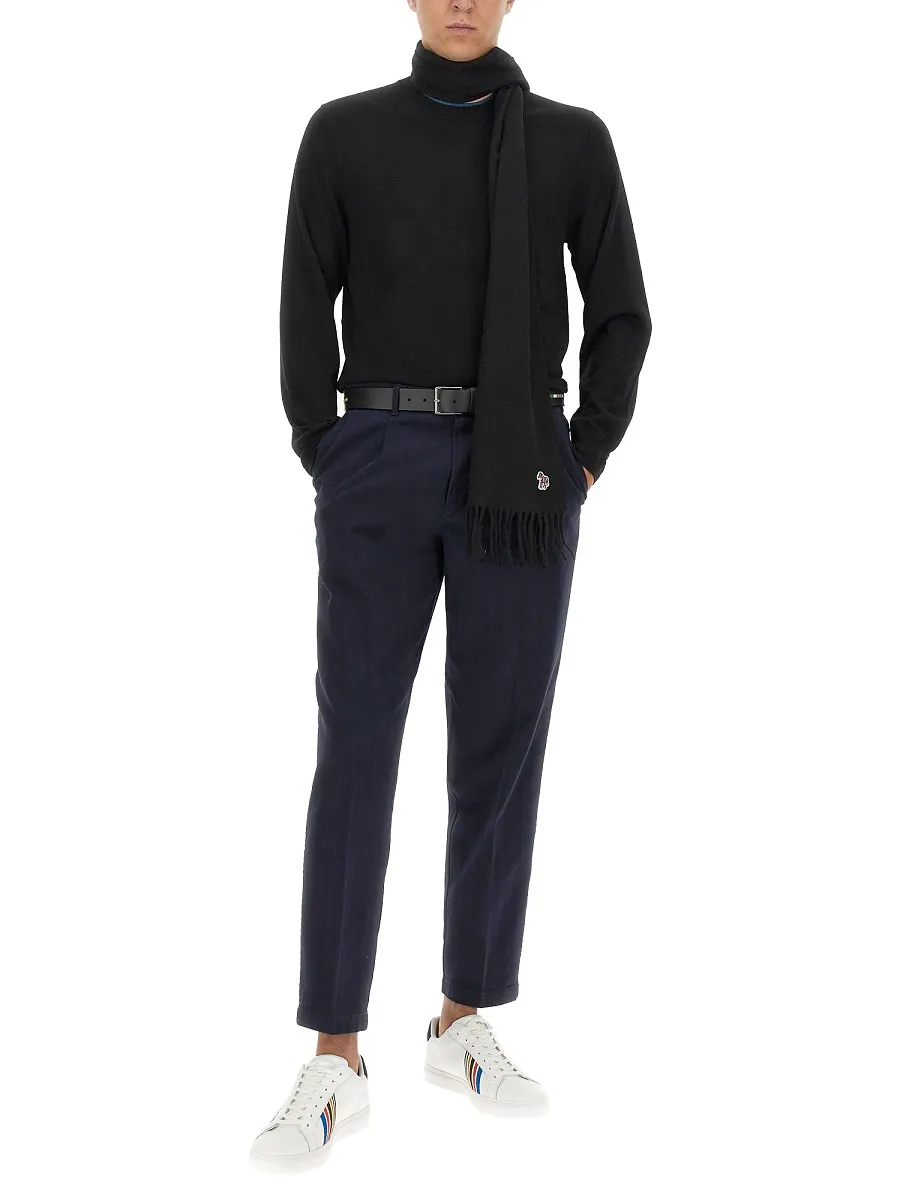Ps Paul Smith Logo Embroidered Crewneck Jumper