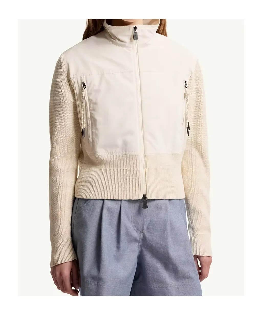 Moncler Grenoble Padded Zip-Up Cardigan