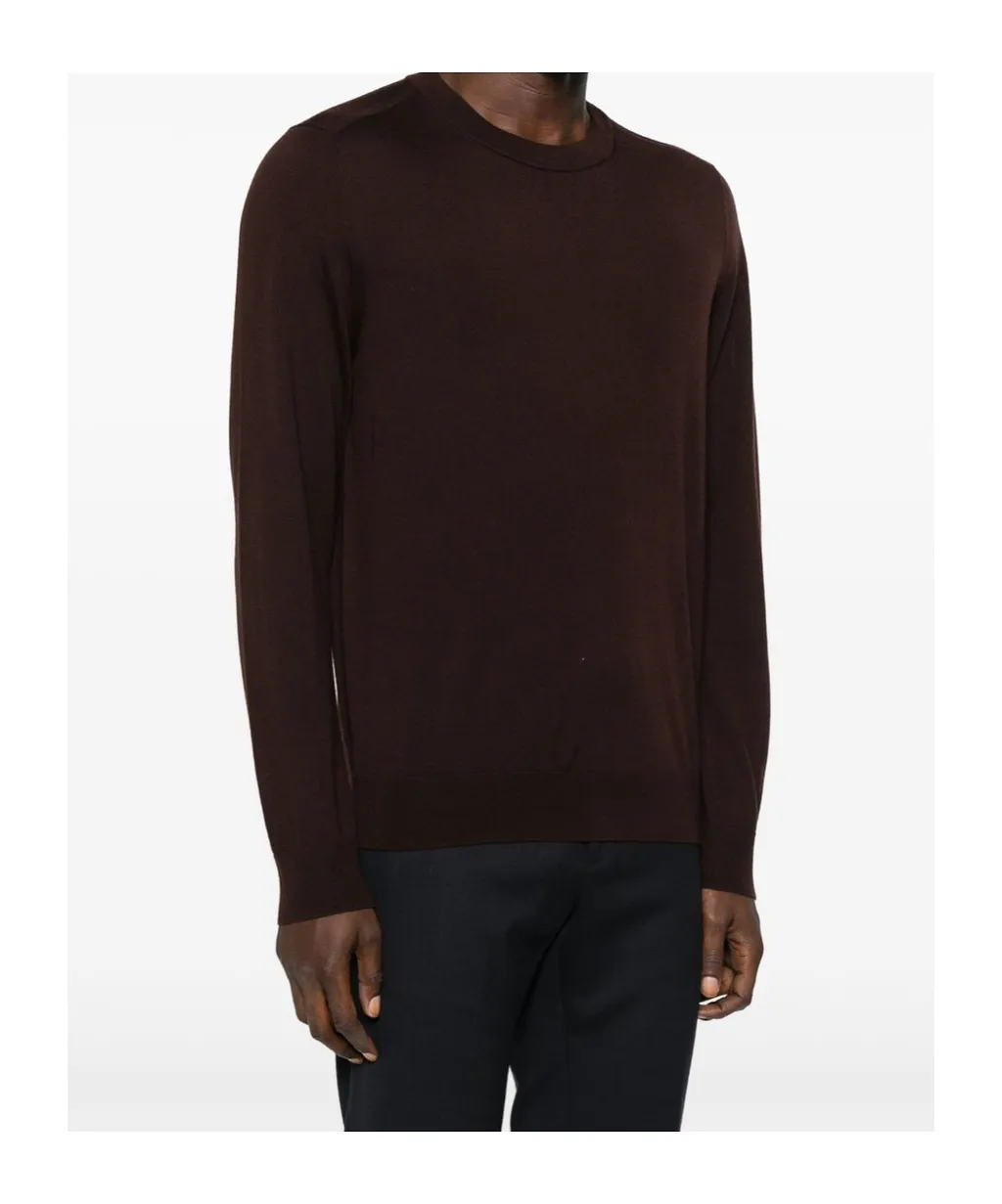 Round-Neck Wool Sweater