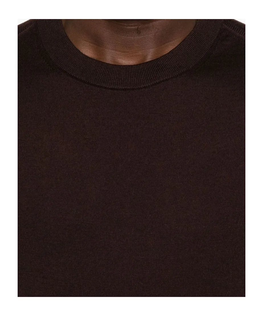 Round-Neck Wool Sweater