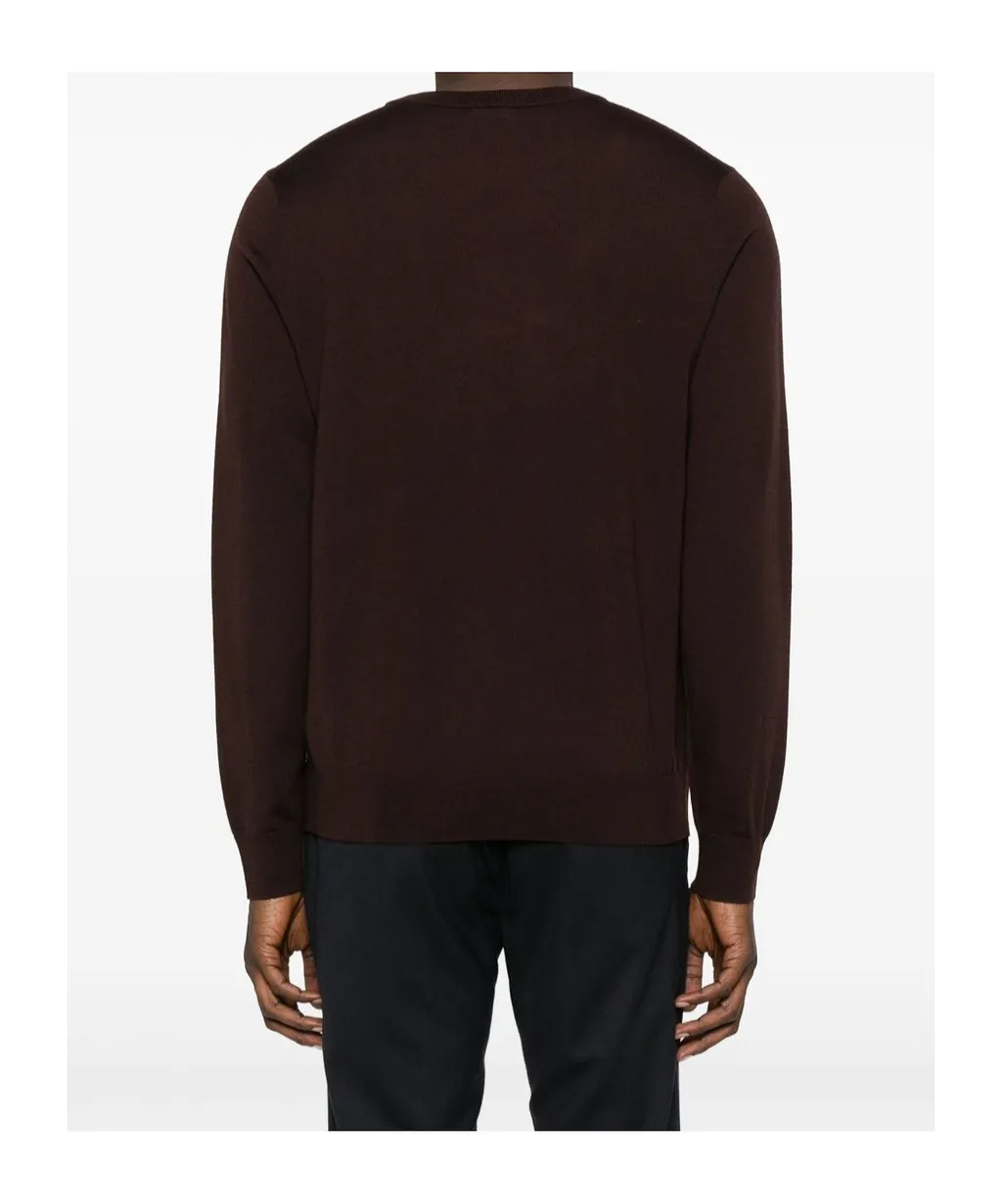 Round-Neck Wool Sweater