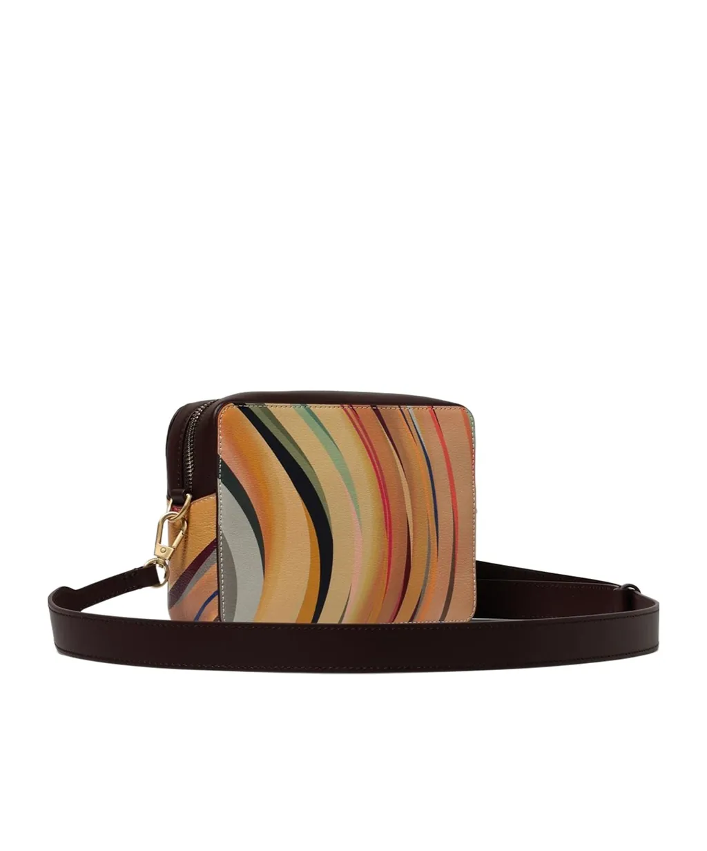 Swirl Print Shoulder Bag