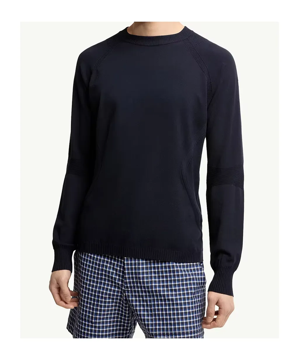 Moncler Grenoble Ribbed Crewneck Knitted Jumper