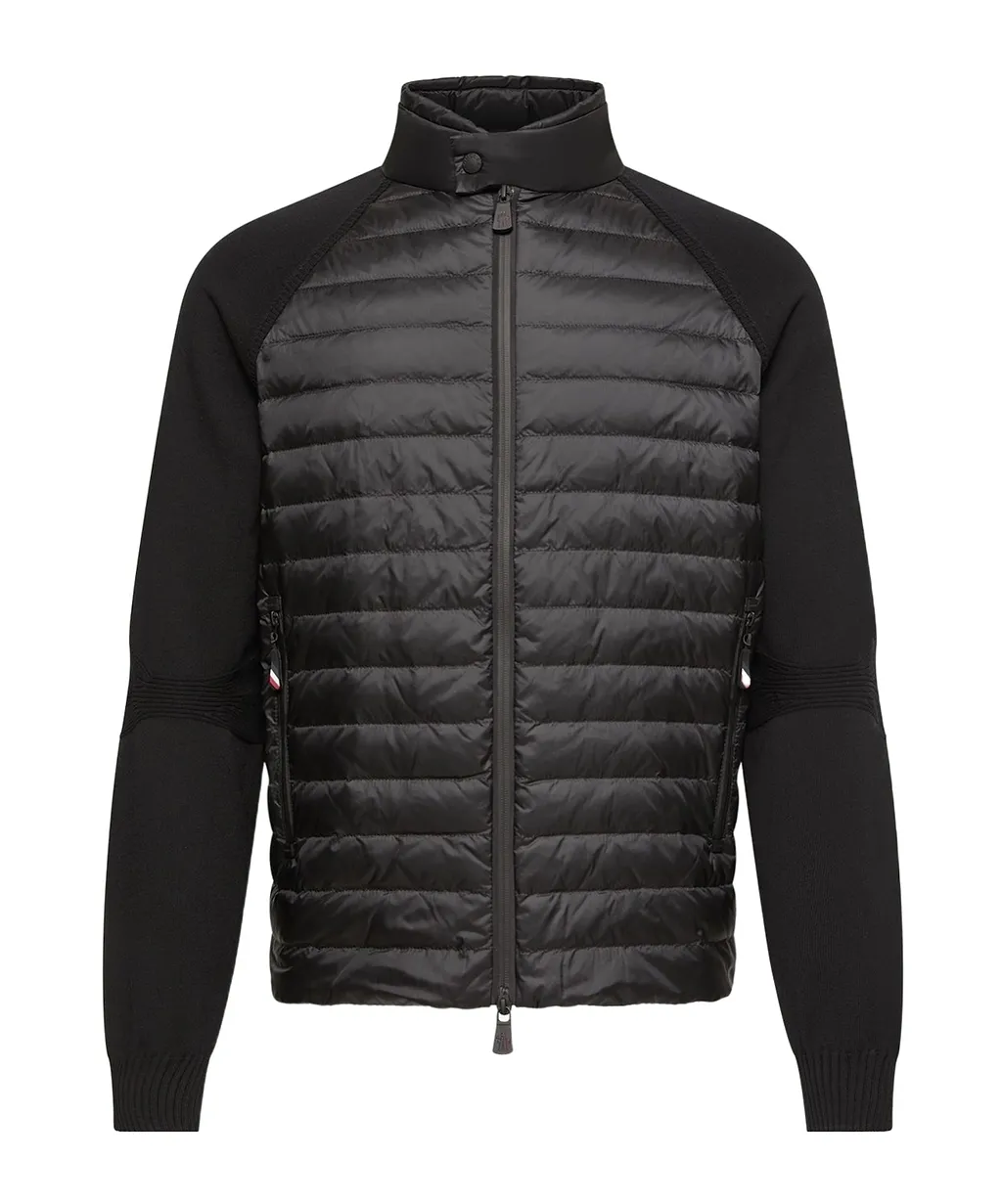 Moncler Grenoble Tricot Quilted Cardigan