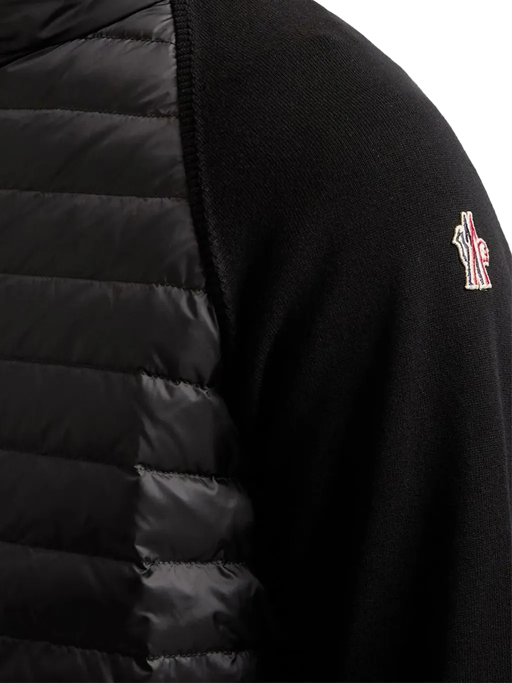 Moncler Grenoble Tricot Quilted Cardigan