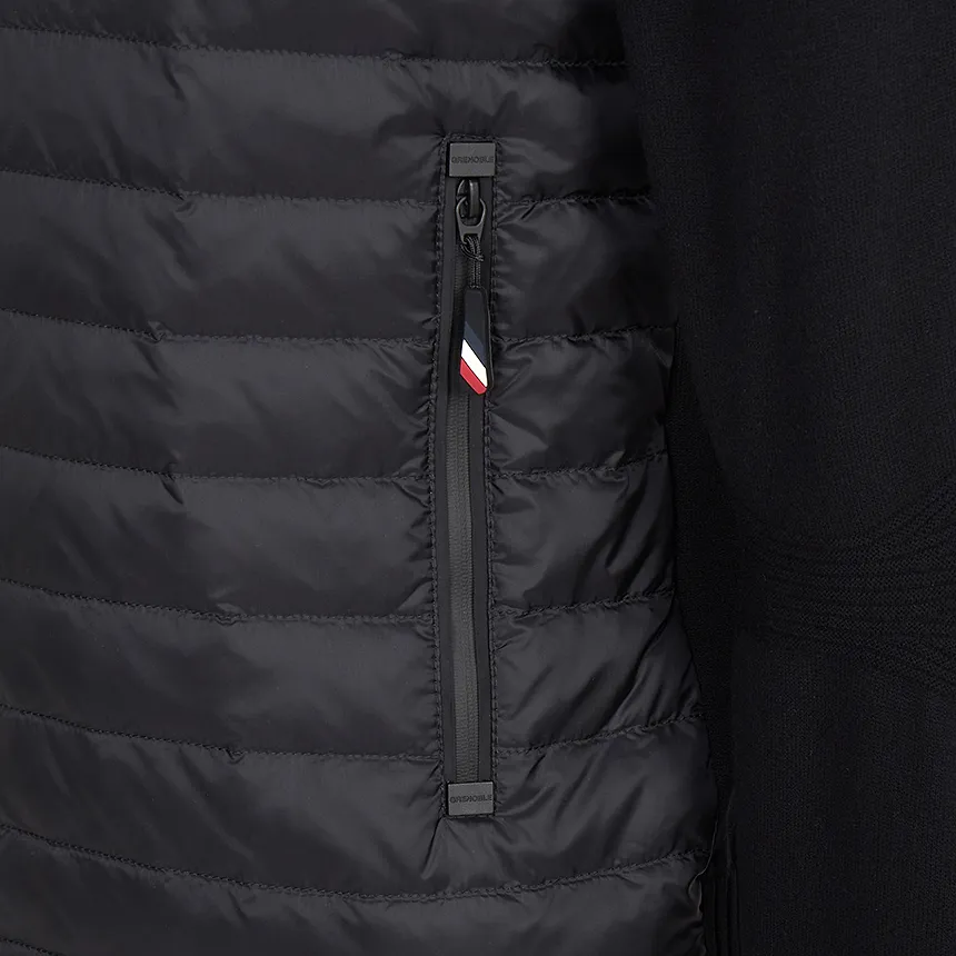 Moncler Grenoble Tricot Quilted Cardigan