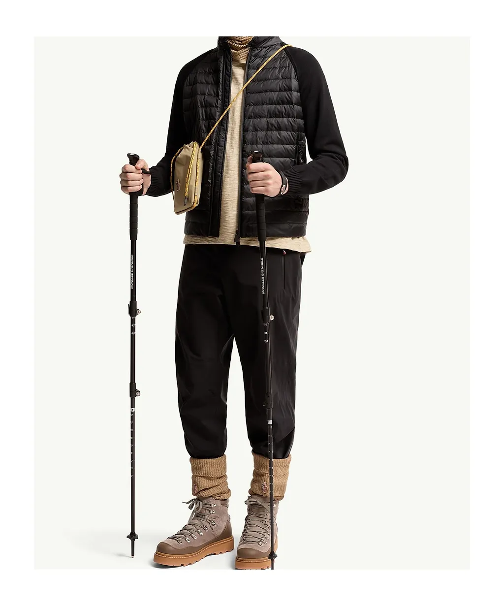 Moncler Grenoble Tricot Quilted Cardigan
