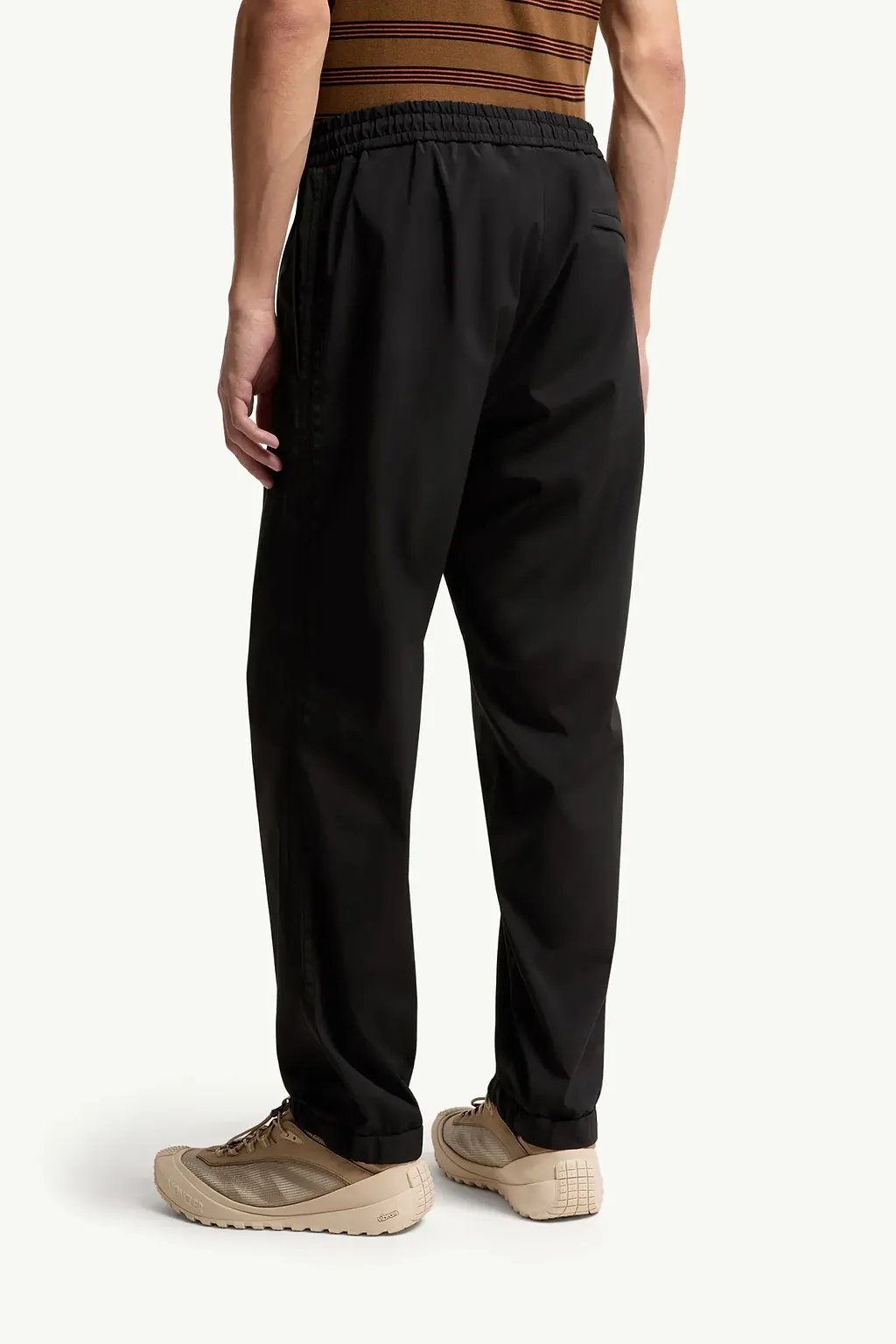 Moncler Grosgrain Drawstring Pants