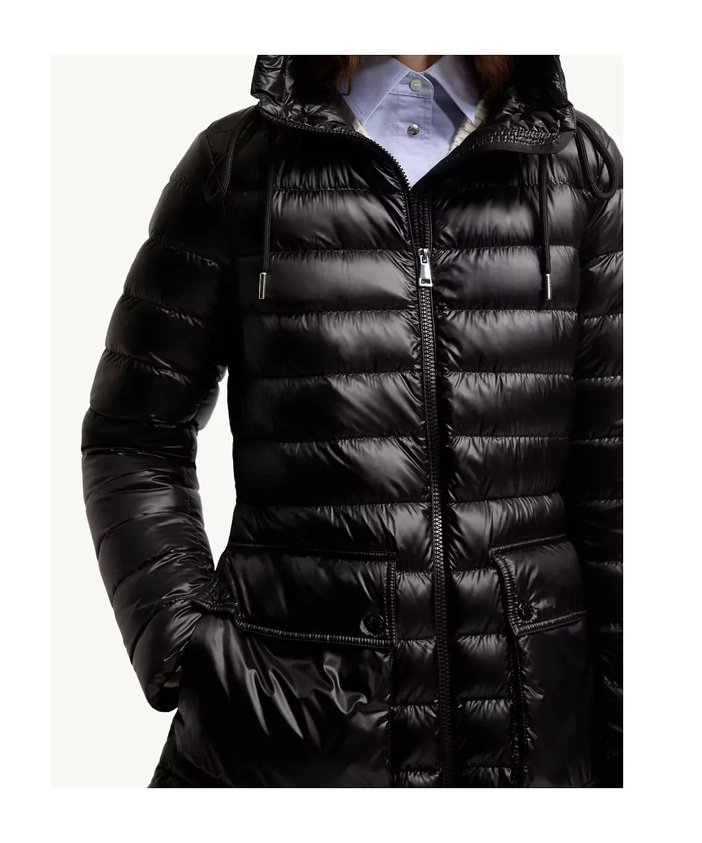 Moncler Jasmin Zip-Up Quilted Jacket