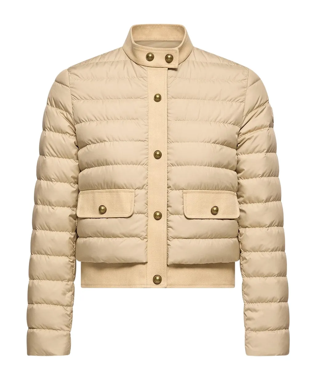 Juju Button-Up Short Padded Jacket
