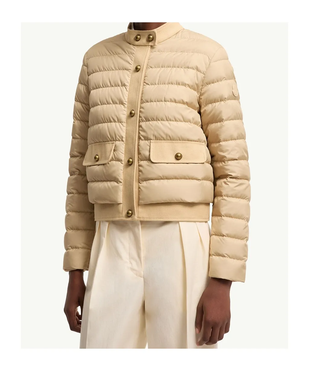 Juju Button-Up Short Padded Jacket