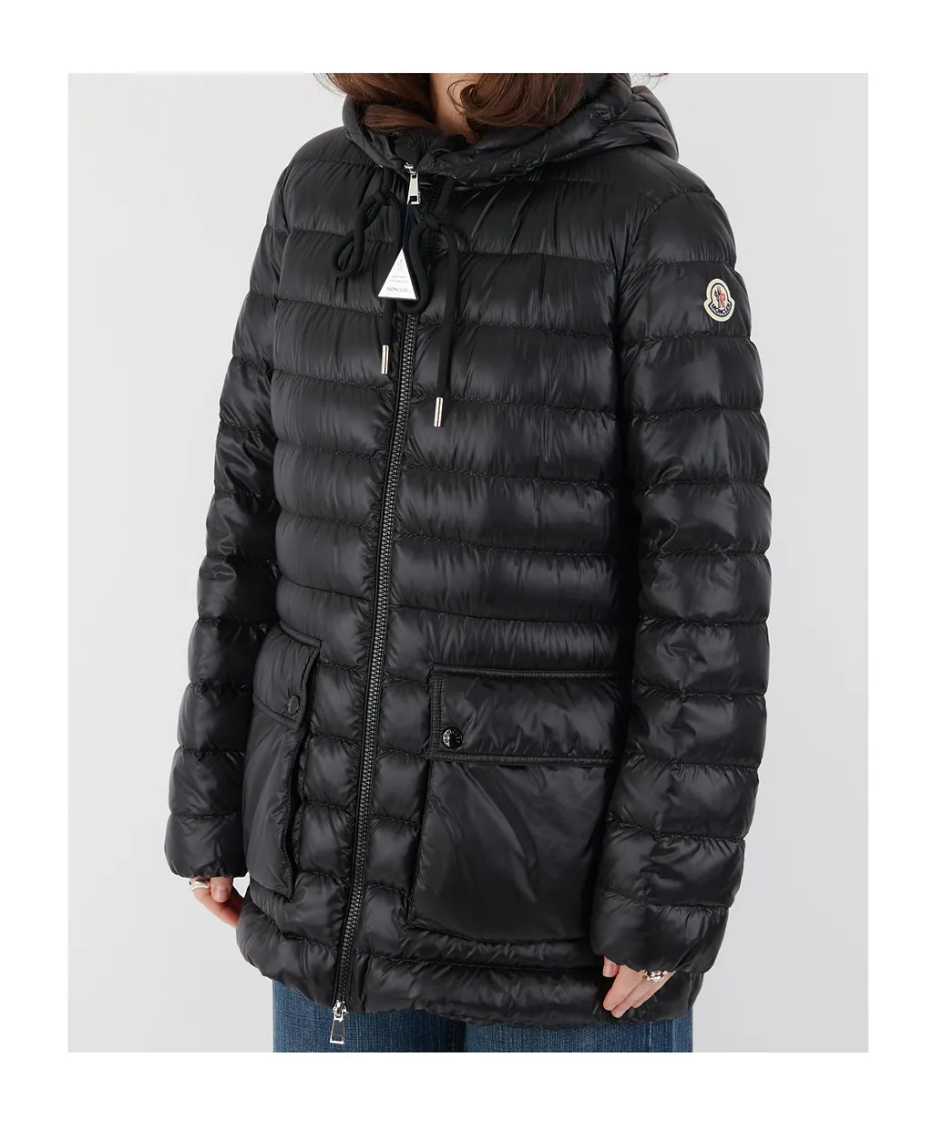 Moncler Jasmin Zip-Up Quilted Jacket