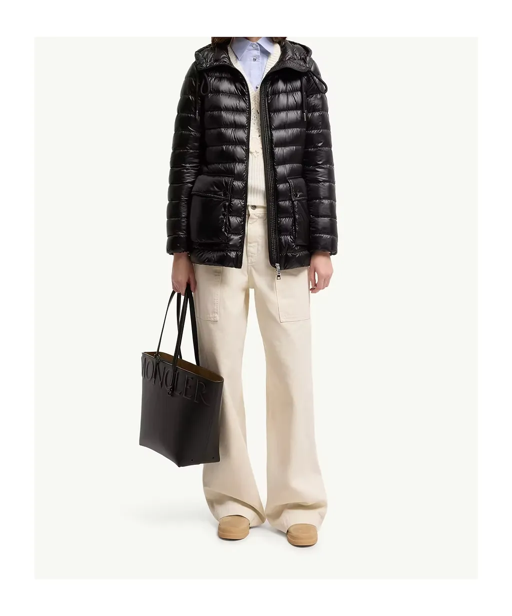 Moncler Jasmin Zip-Up Quilted Jacket