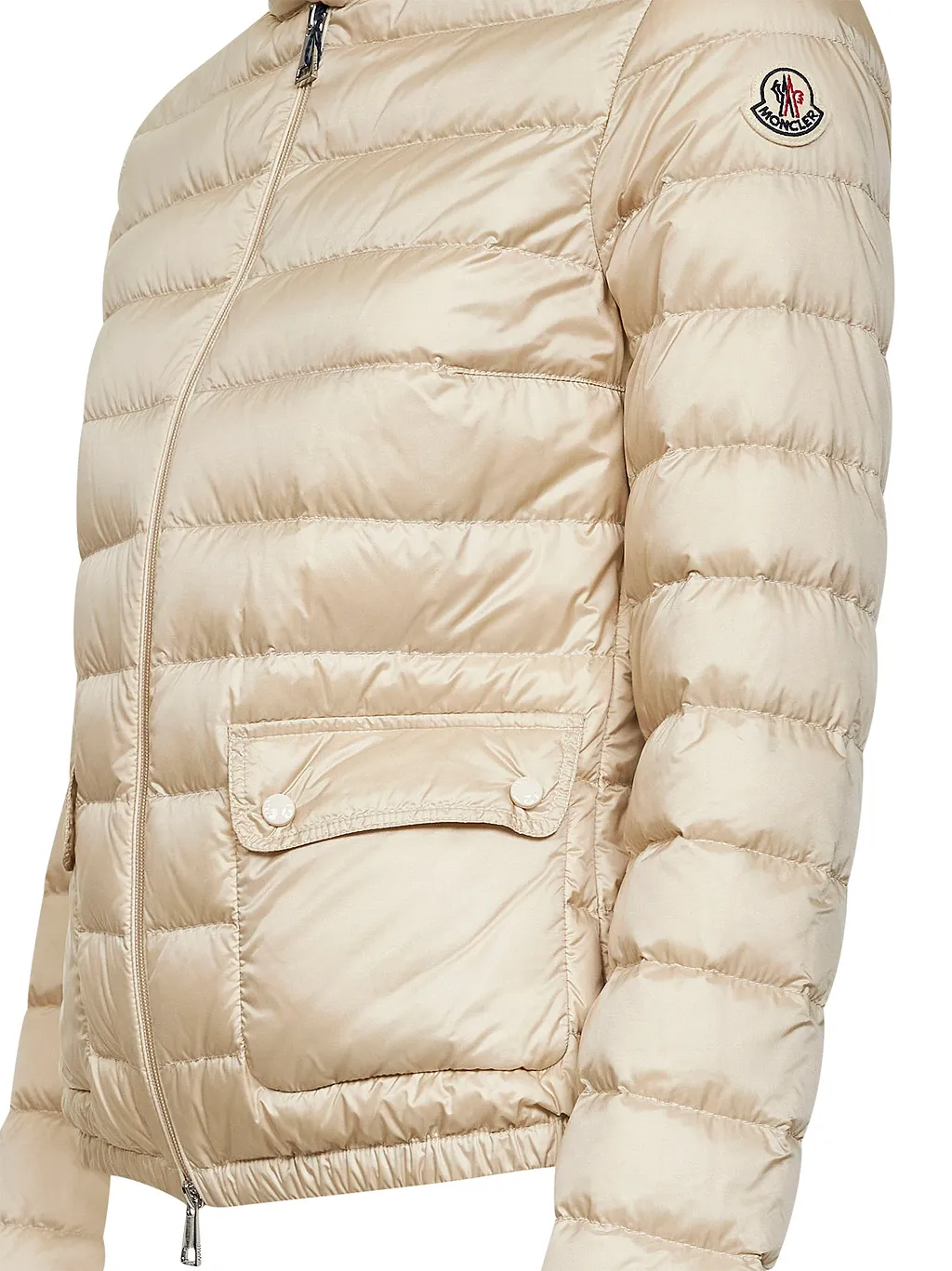 Moncler Lans Zip-Up Short Padded Jacket