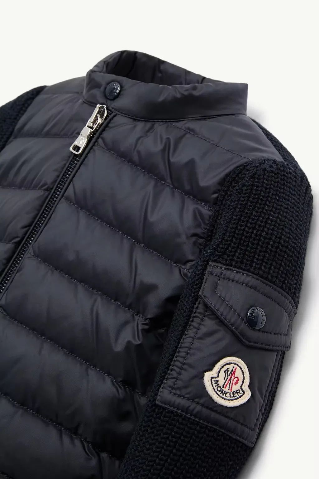 Moncler Enfant Padded Zip-Up Cardigan