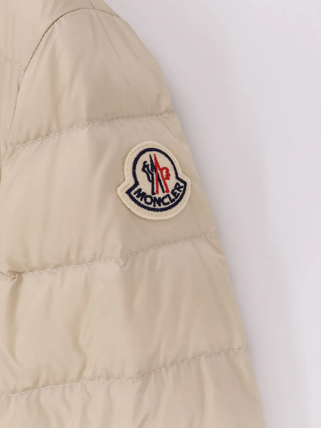 Moncler Lans Zip-Up Short Padded Jacket