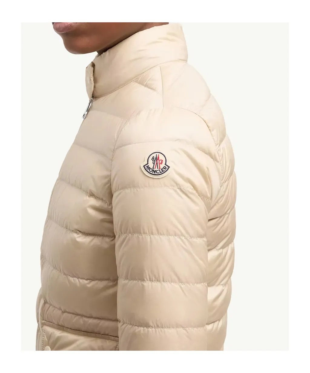 Moncler Lans Zip-Up Short Padded Jacket