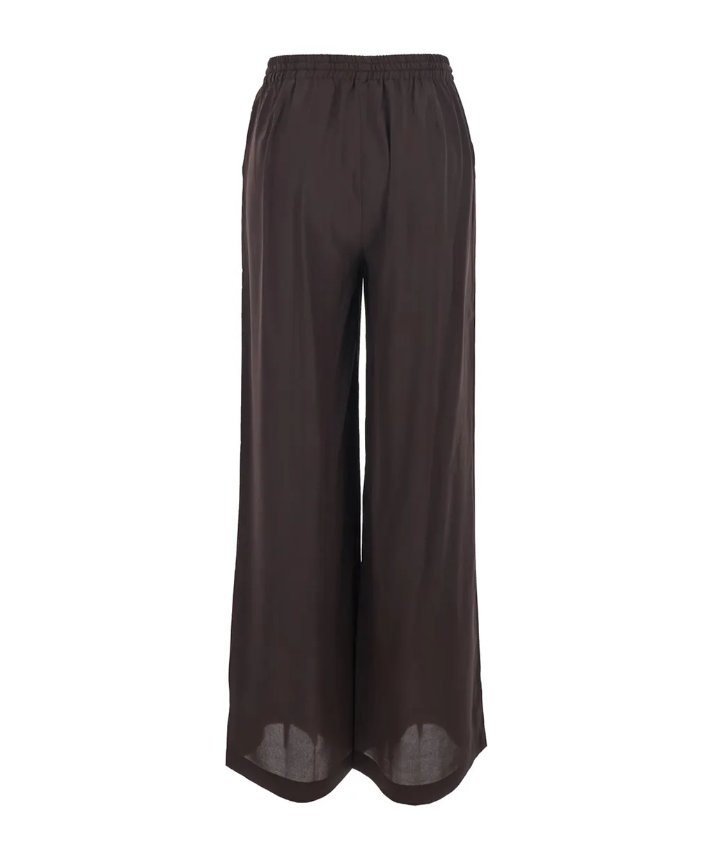 Pants With Elastic Drawstring Waist