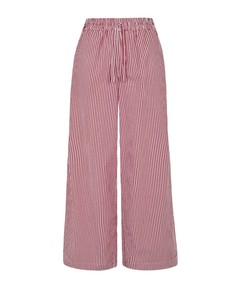 Striped Drawstring Trousers