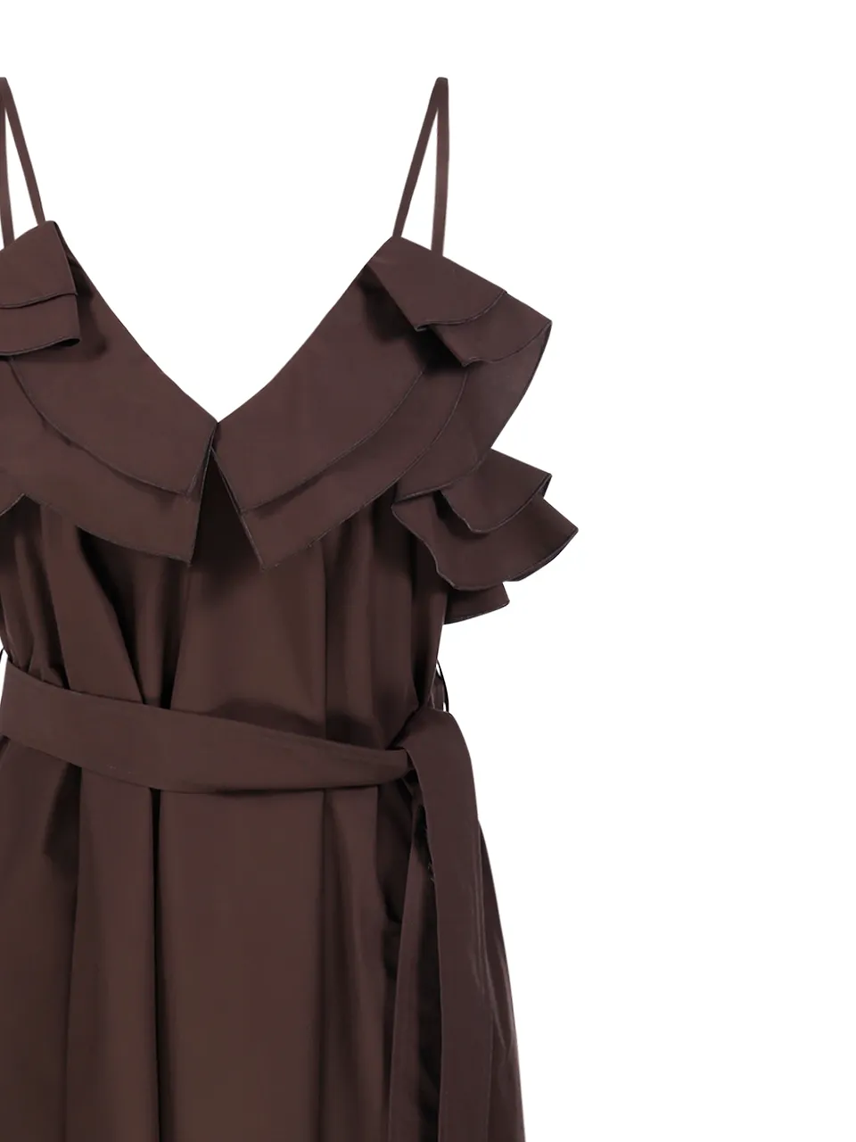 Ruffled Midi Dress