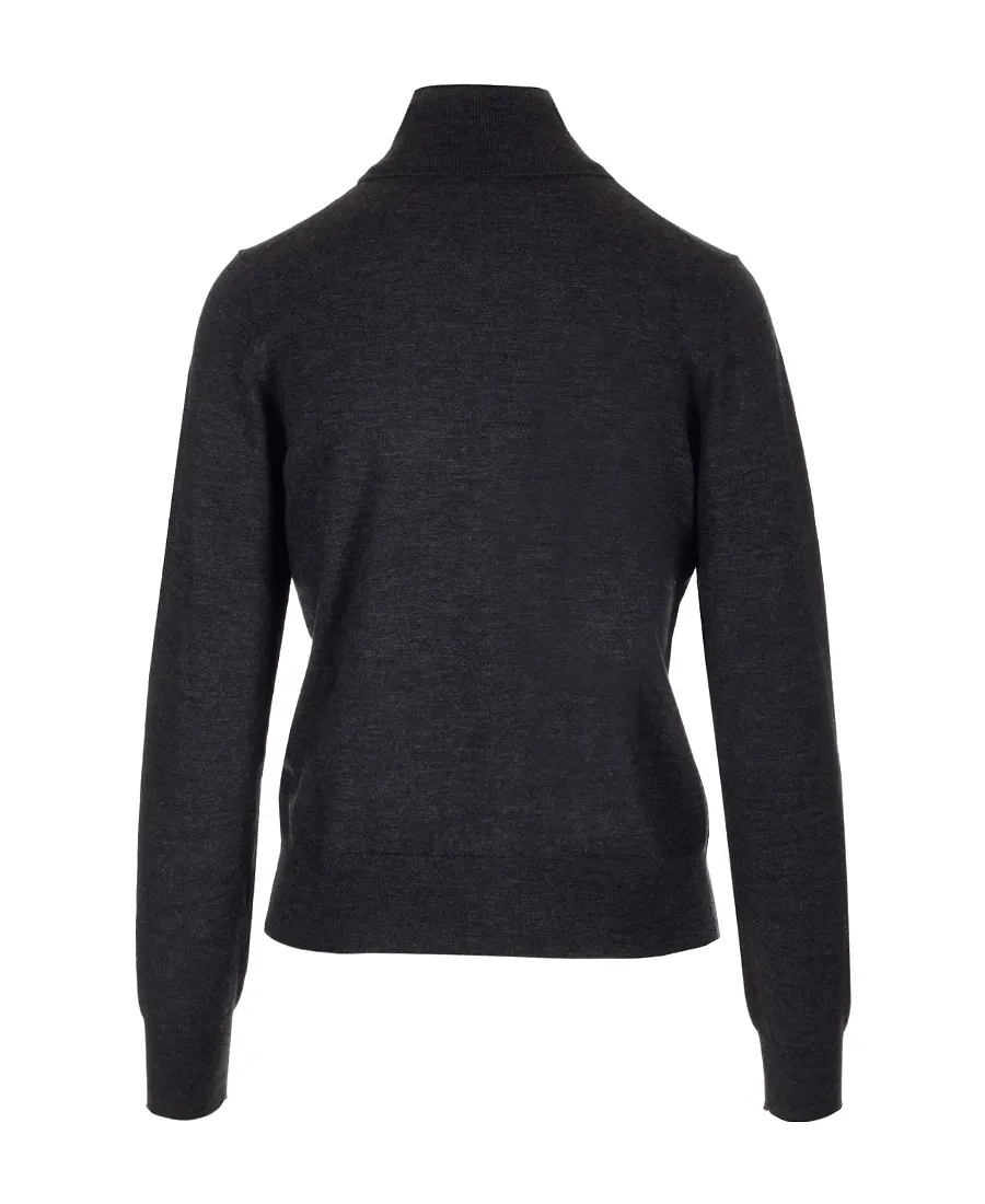 Rollneck Wool-Blend Jumper