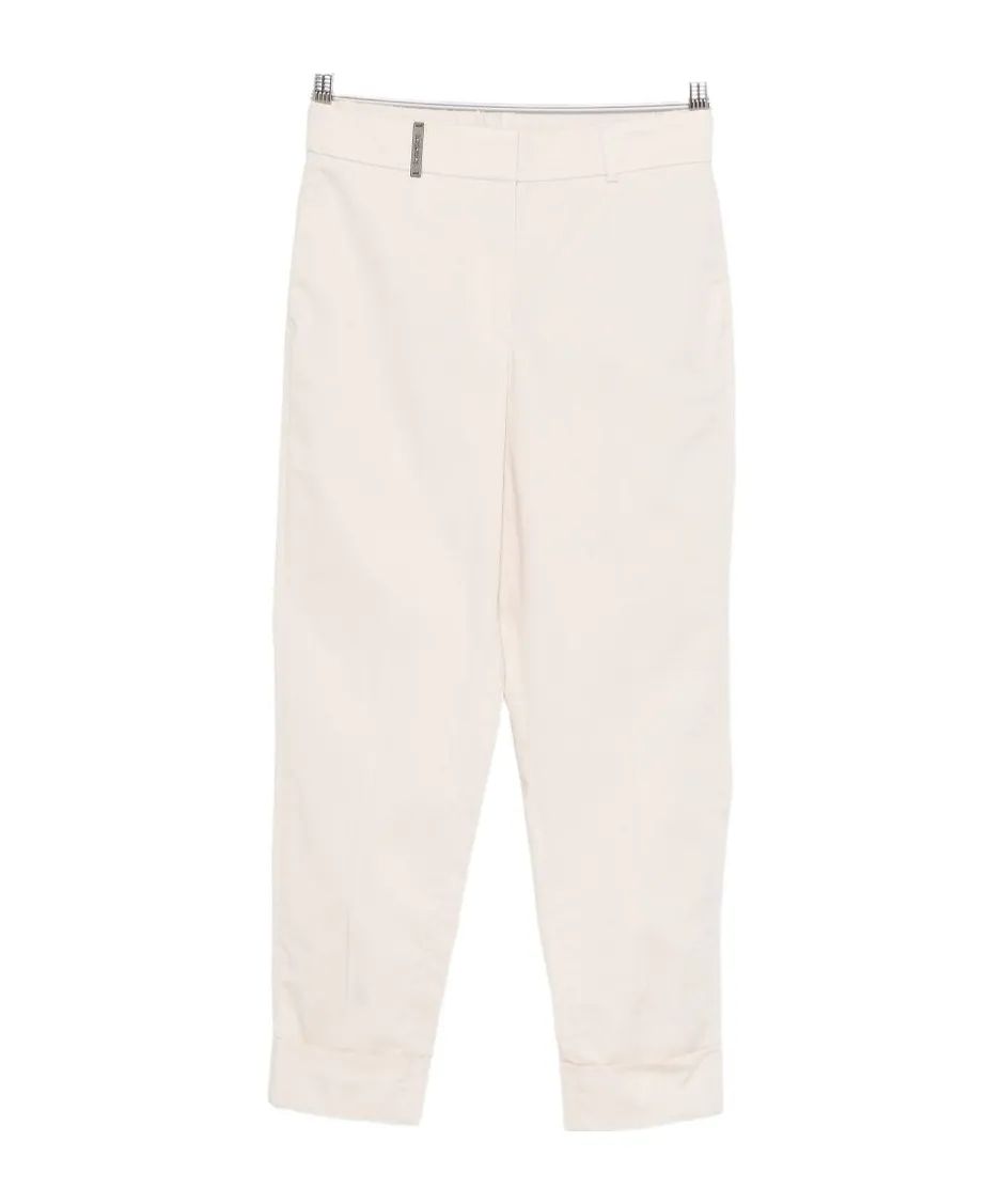 Cuffed-Hem Trousers