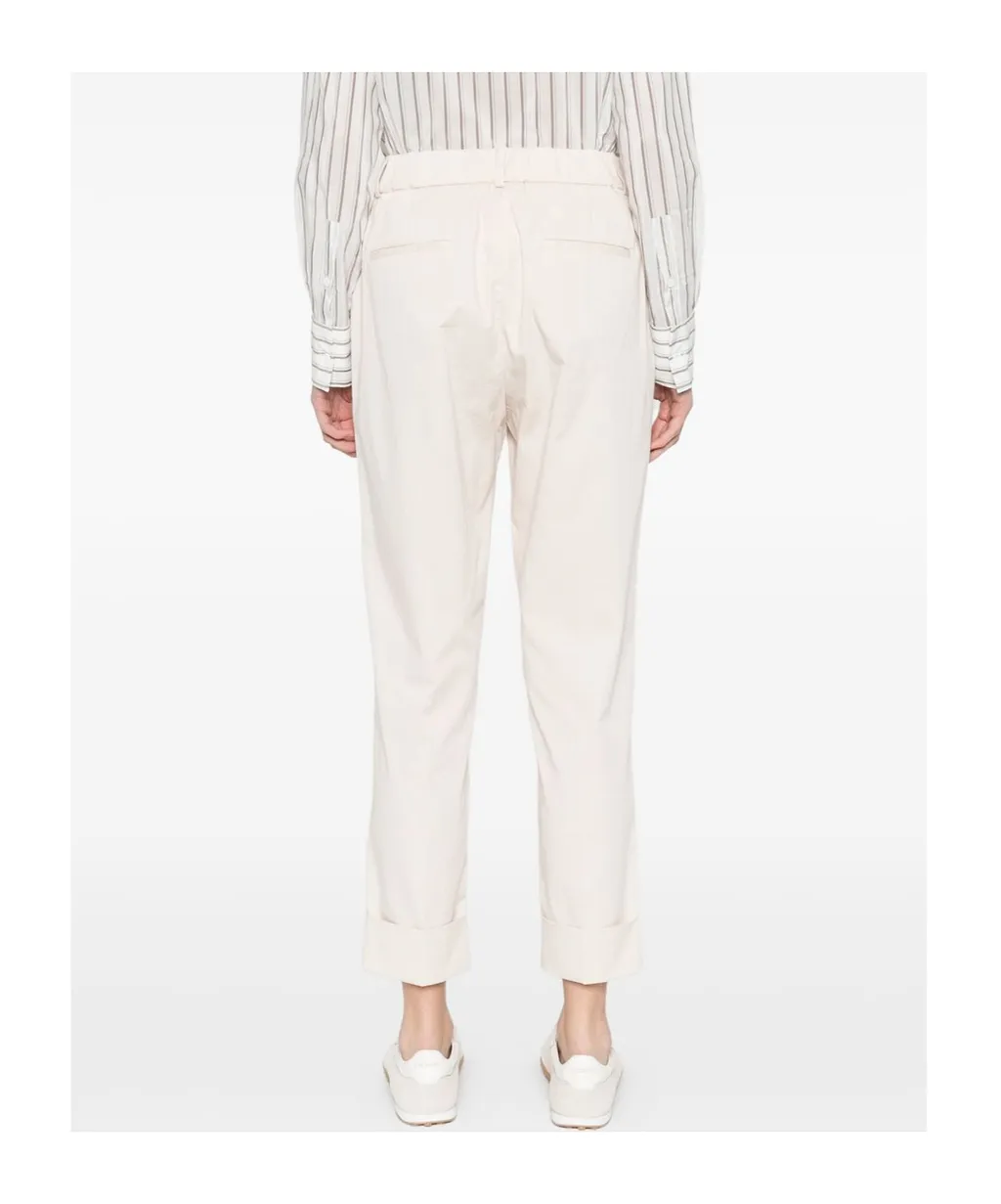 Cuffed-Hem Trousers