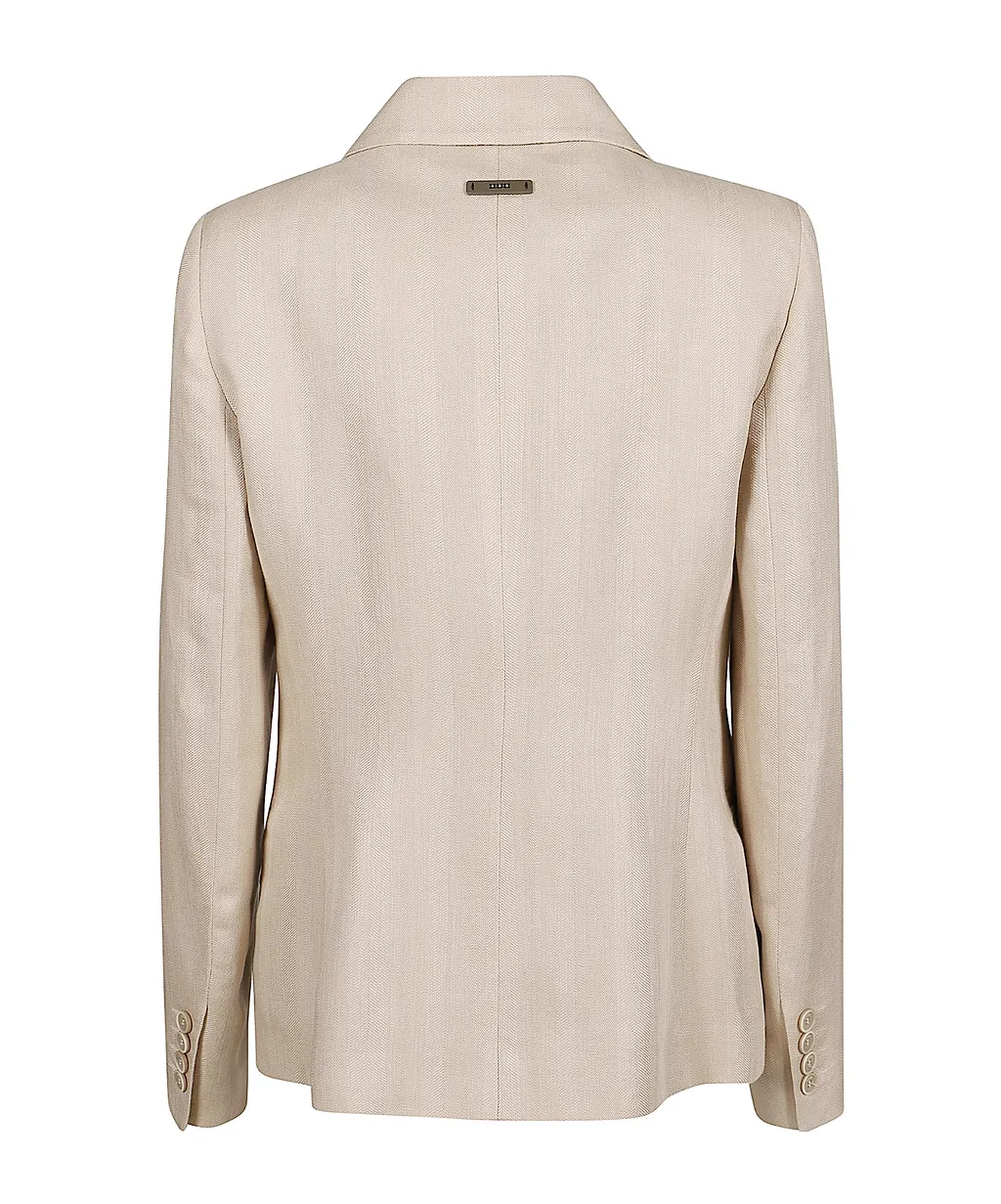 Double-Breasted Suit Jacket