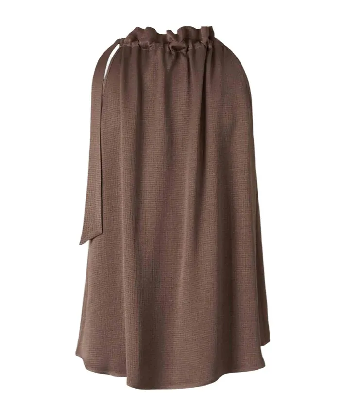Peserico Gathered Waist Midi Skirt