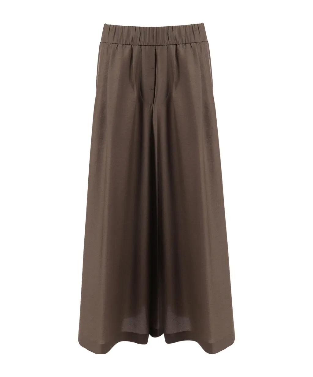 Peserico Pleated Elasticated Waistband Trousers
