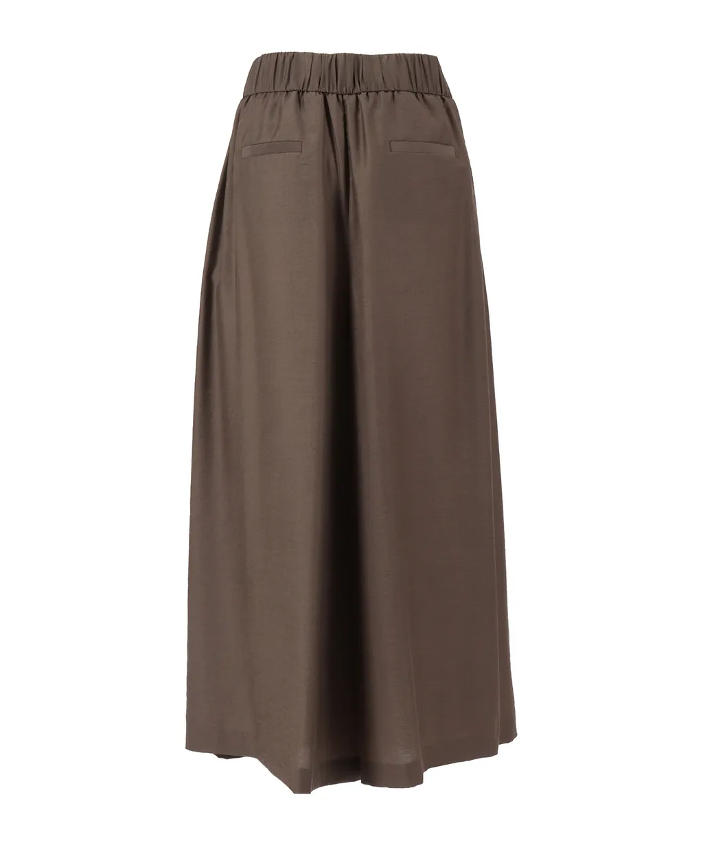 Peserico Pleated Elasticated Waistband Trousers