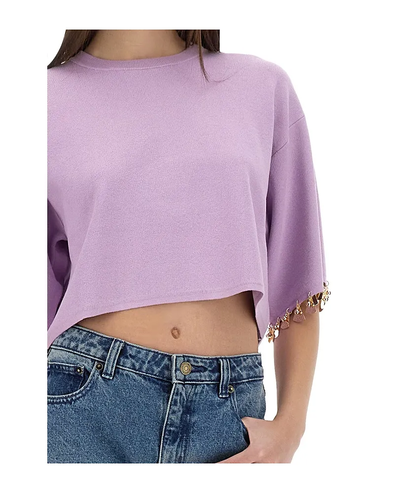 Paco Rabanne Crop Jumper