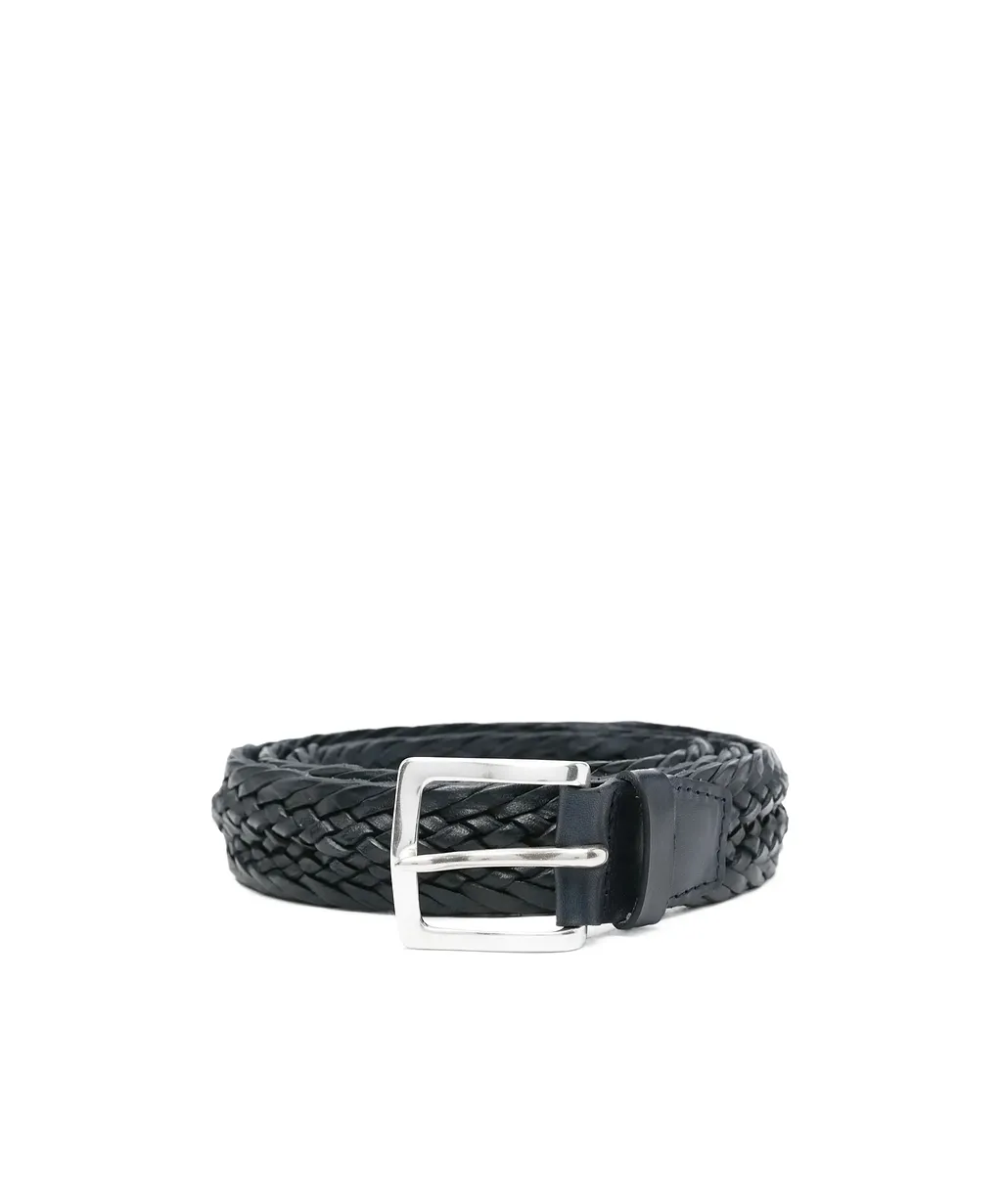 Braided Leather Belt