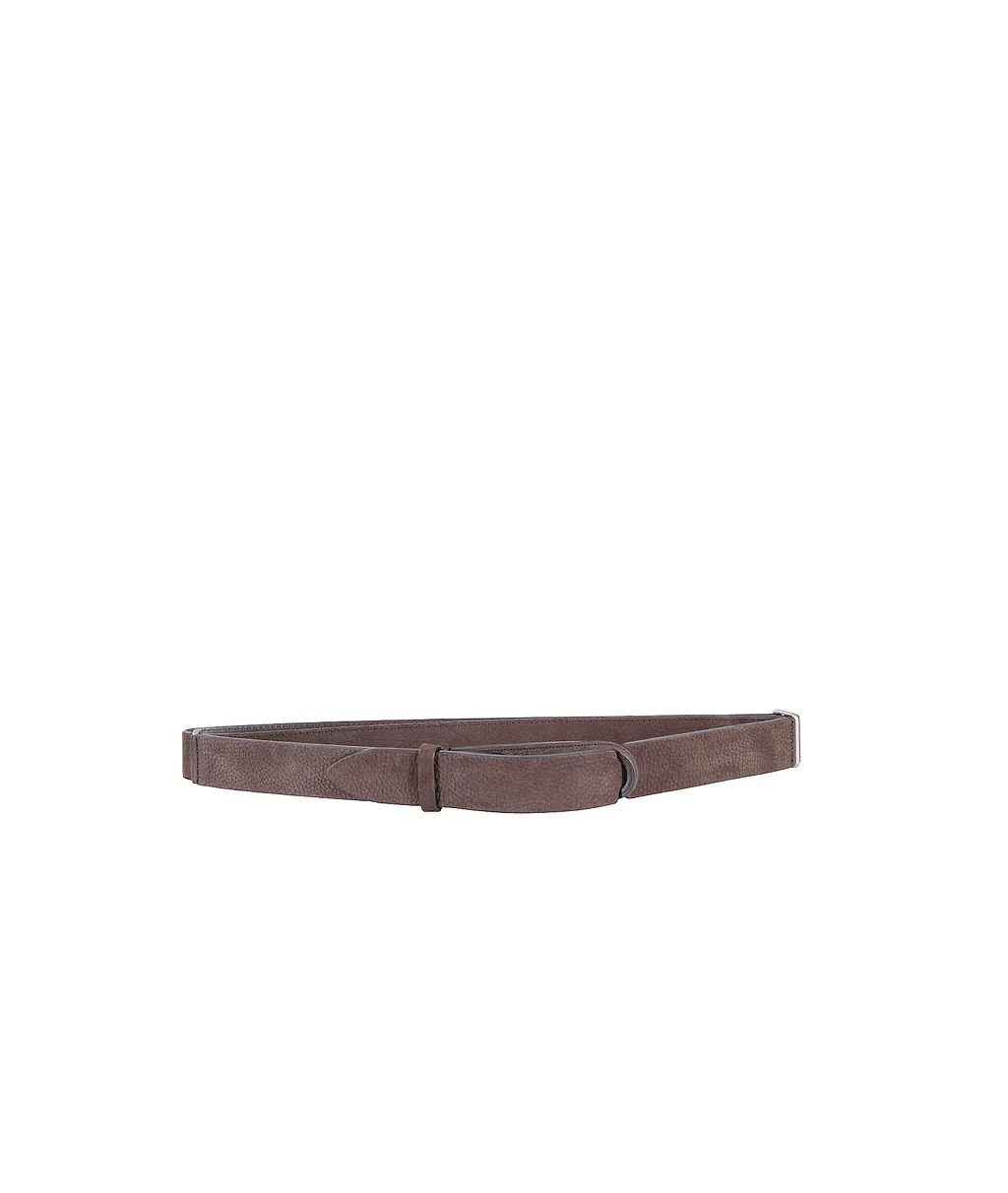 Orciani Nobuckle Sliding Ring Belt