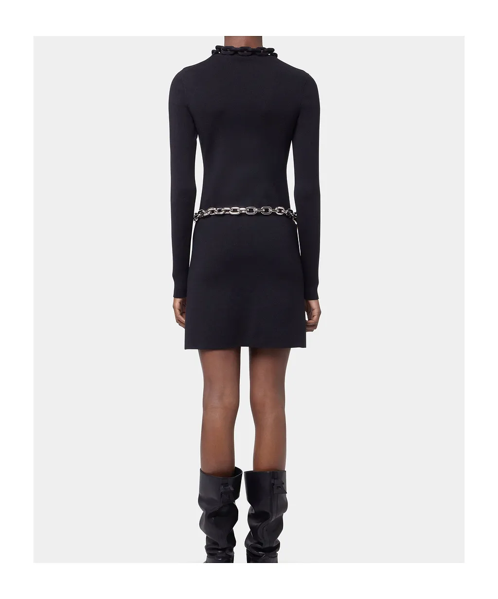 Paco Rabanne Short Knitted Dress