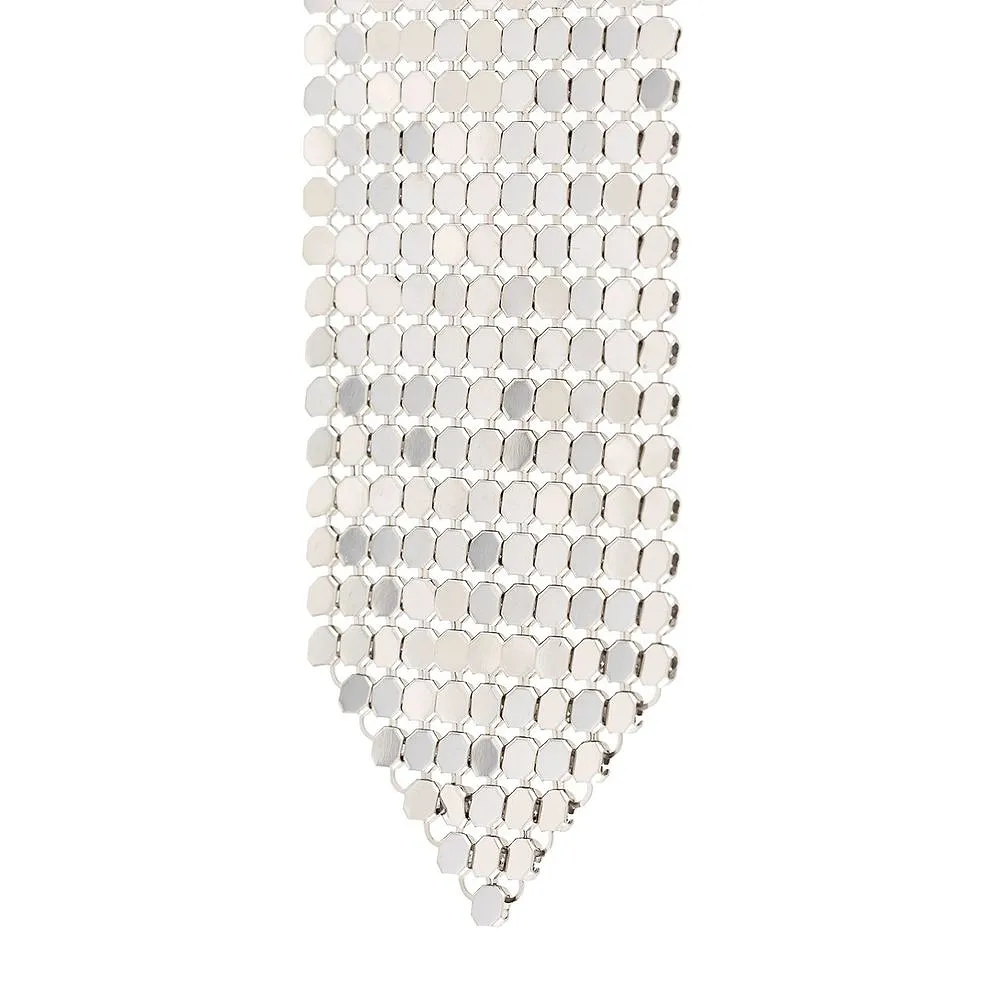 Paco Rabanne Mesh Drop Single Earring