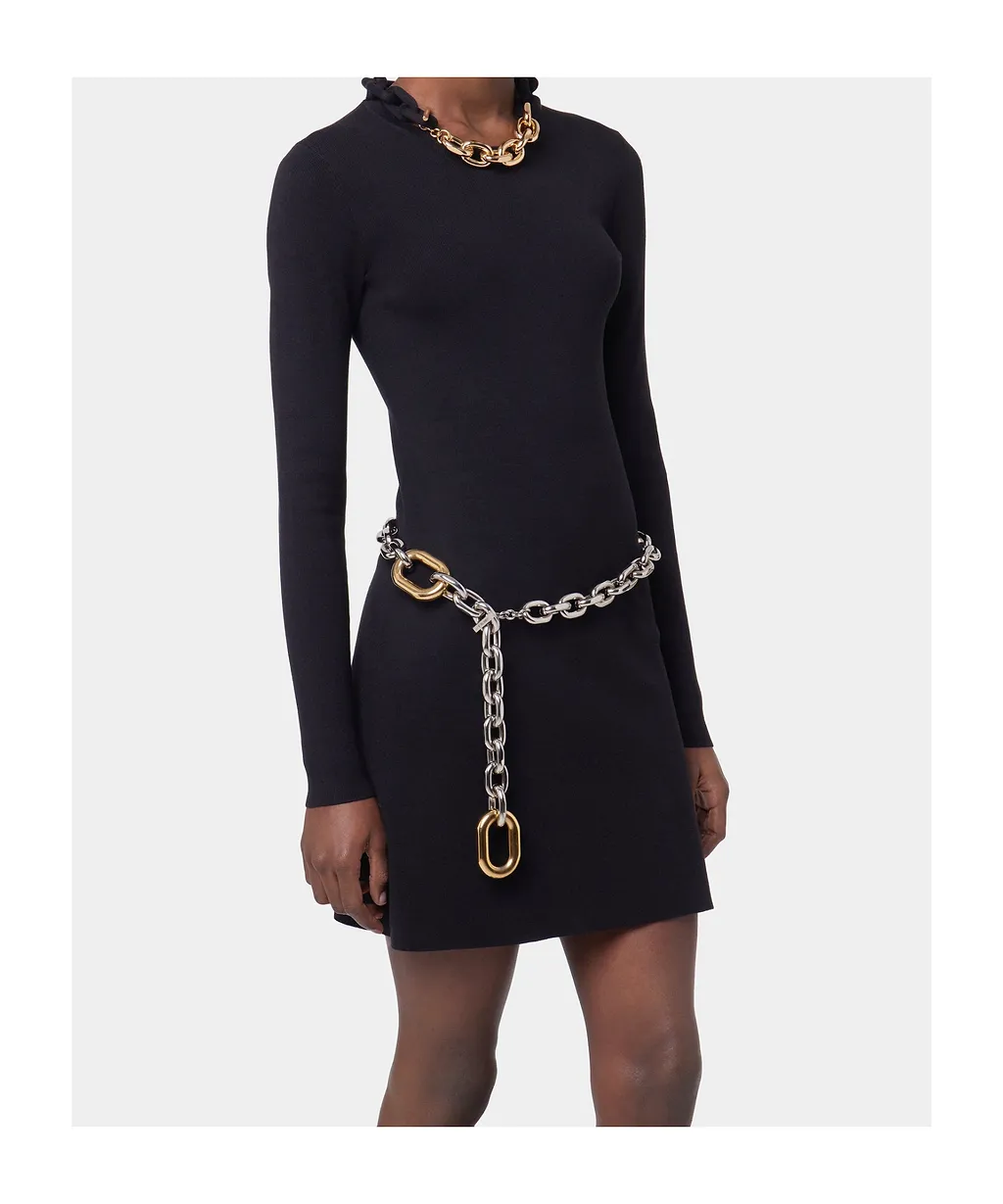 Paco Rabanne Short Knitted Dress